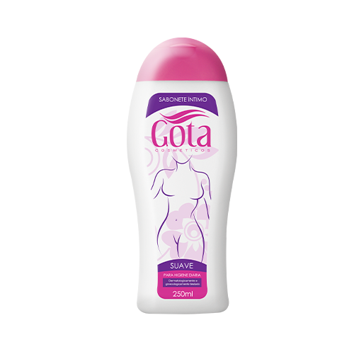 Sabonete Íntimo Suave Gota Dourada 250 ml