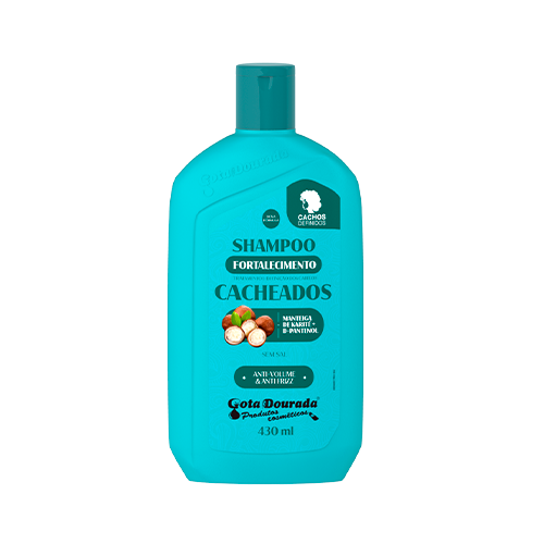 Shampoo Cabelos Cacheados Gota Dourada 430 ml