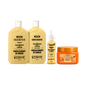 Kit Fortalecimento Capilar Gota Dourada – Shampoo + Condicionador + Tônico Antiqueda e Mascara Gota Phill