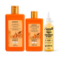 Kit Fortalecimento Capilar Gota Dourada Gota Phill com Shampoo, Condicionador e Tônico Tradicional