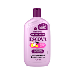 Shampoo Fortalecimento Escova Gota Dourada 430 ml