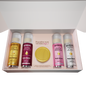 Kit Body Splash + Vela Aromática + Caixa para Presente