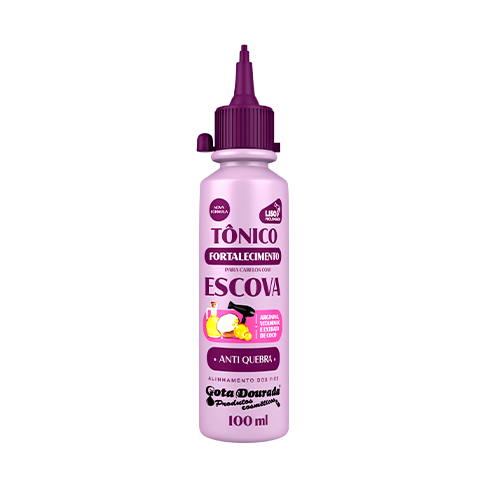 Tônico Escova Gota Dourada 100 ml