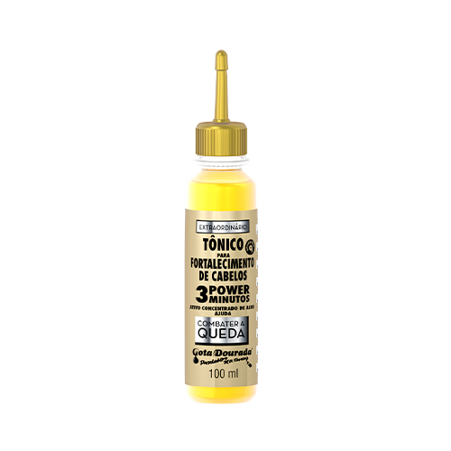 Tônico Extraordinario Combate a Queda Gota Dourada 100 ml
